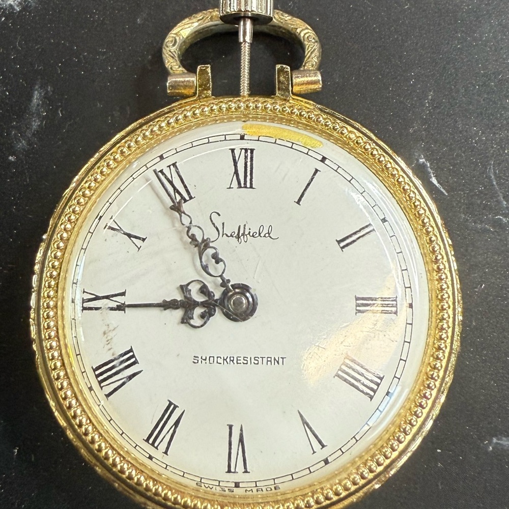 For Parts‎ or repair 2 pocket watches, Sheffield and Cinderella manual winds